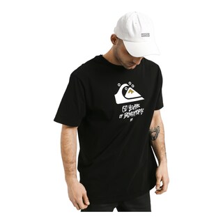 Foto 2 | Playera Quiksilver Negra para Hombre