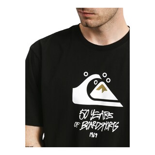 Foto 4 | Playera Quiksilver Negra para Hombre