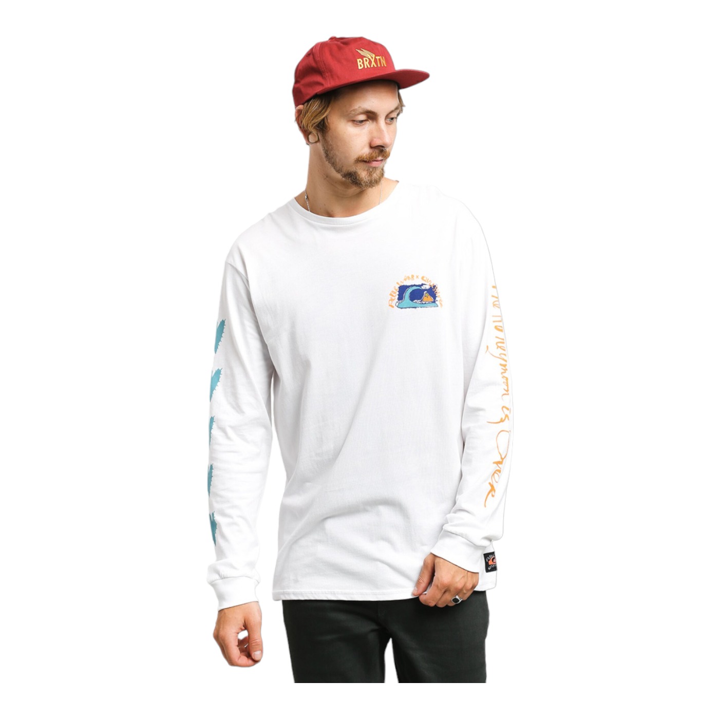 Playera Quiksilver Blanca para Hombre