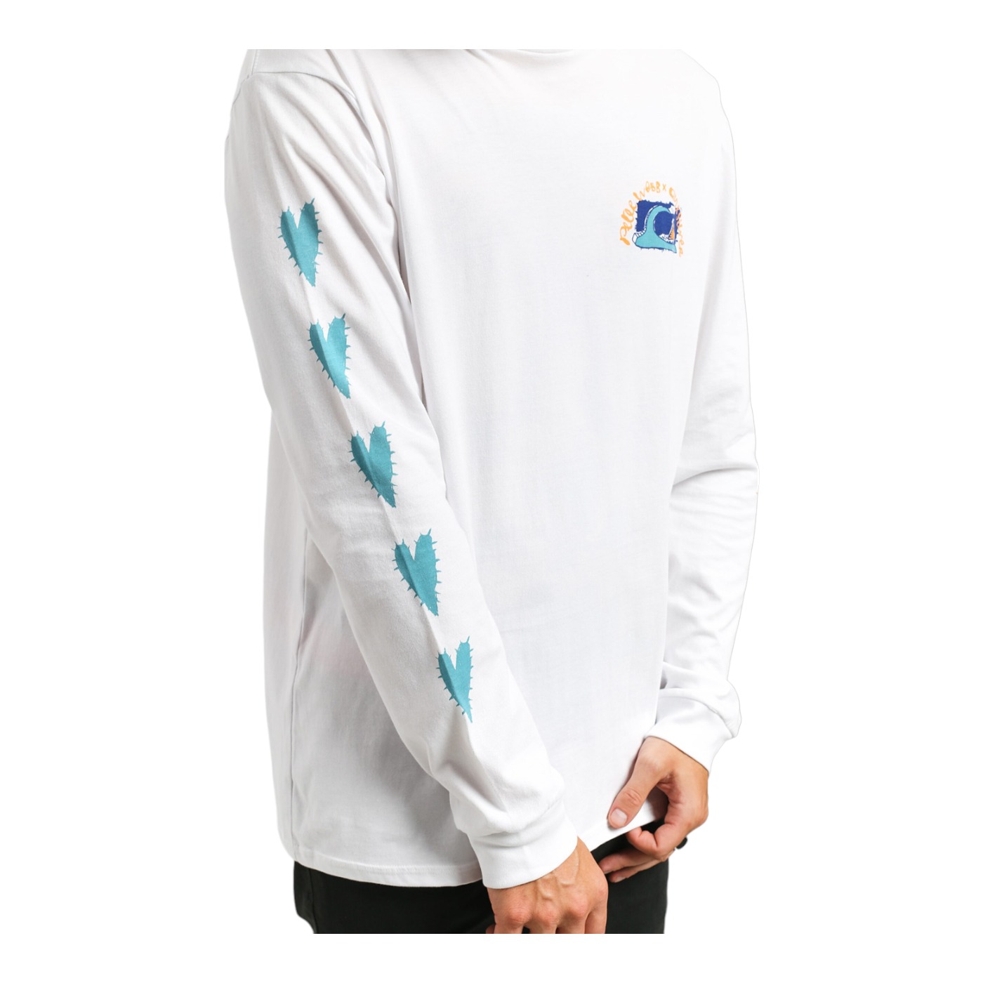 Foto 4 pulgar | Playera Quiksilver Blanca para Hombre