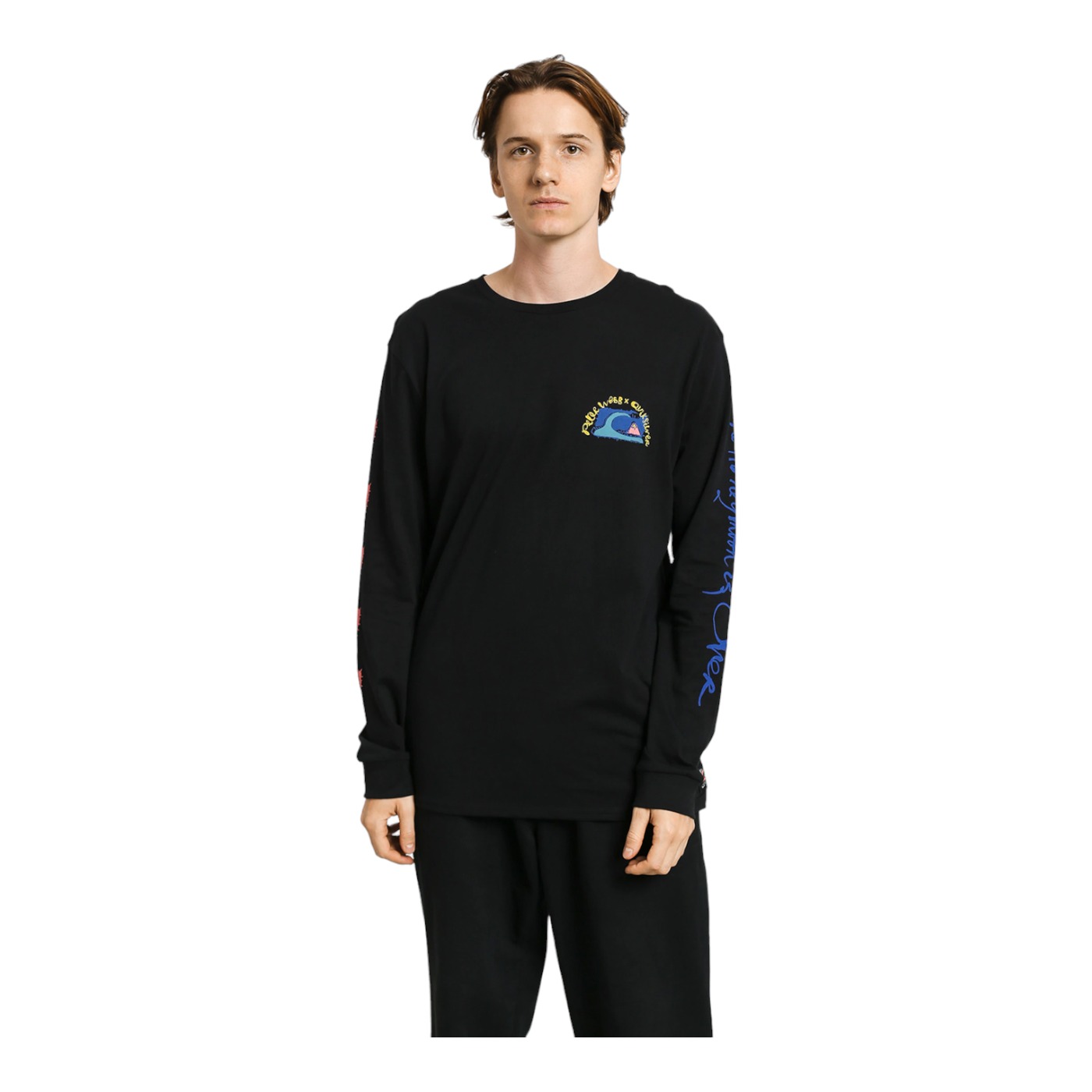 Playera Quiksilver Art House Ls Tee para Hombre