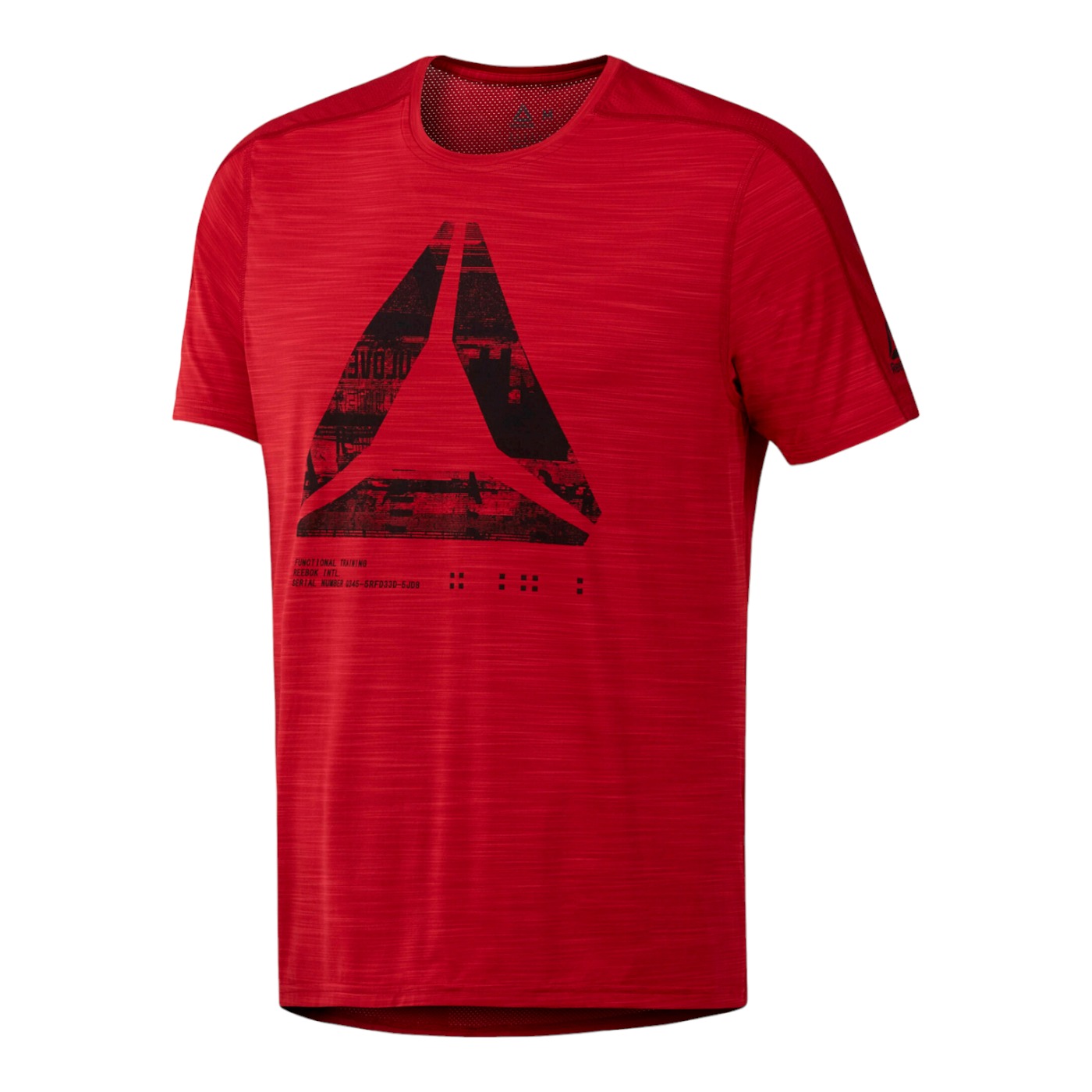 Foto 2 pulgar | Playera Reebok Graphic color Rojo Modelo D93803 para Hombre