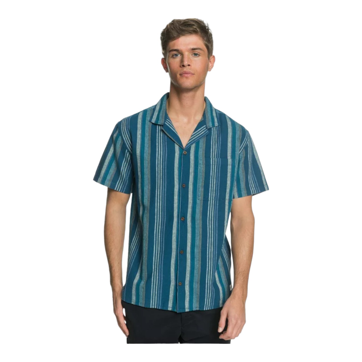 Camisa Quiksilver Azul para Hombre