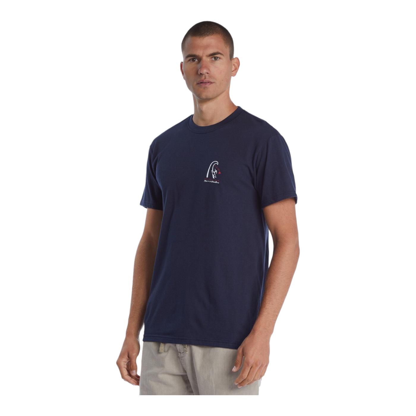 Foto 2 | Playera Quiksilver Classic Aqyzt08168byj0 Azul para Hombre