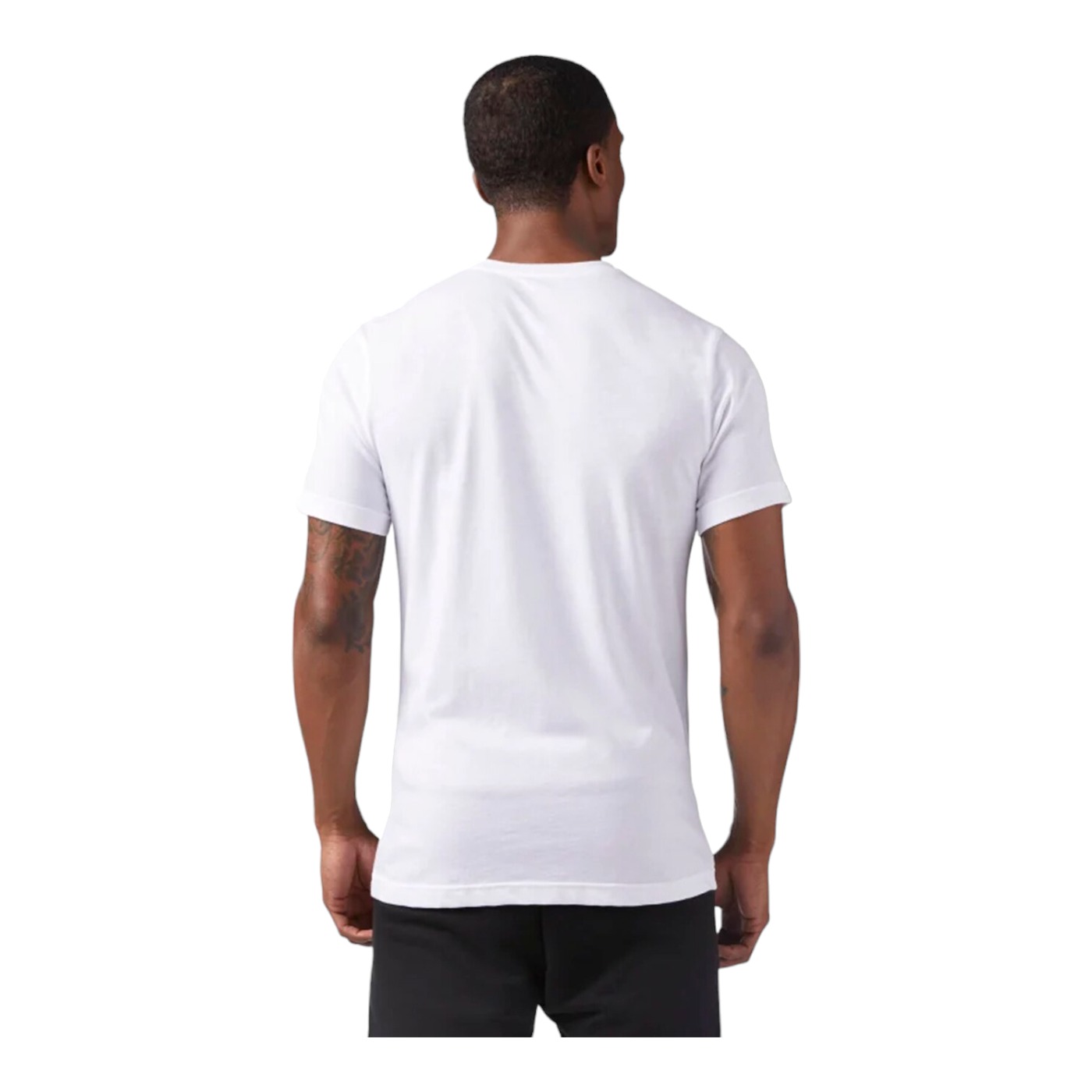 Foto 4 pulgar | Playera Reebok Weights Blanca Cf3854 para Hombre