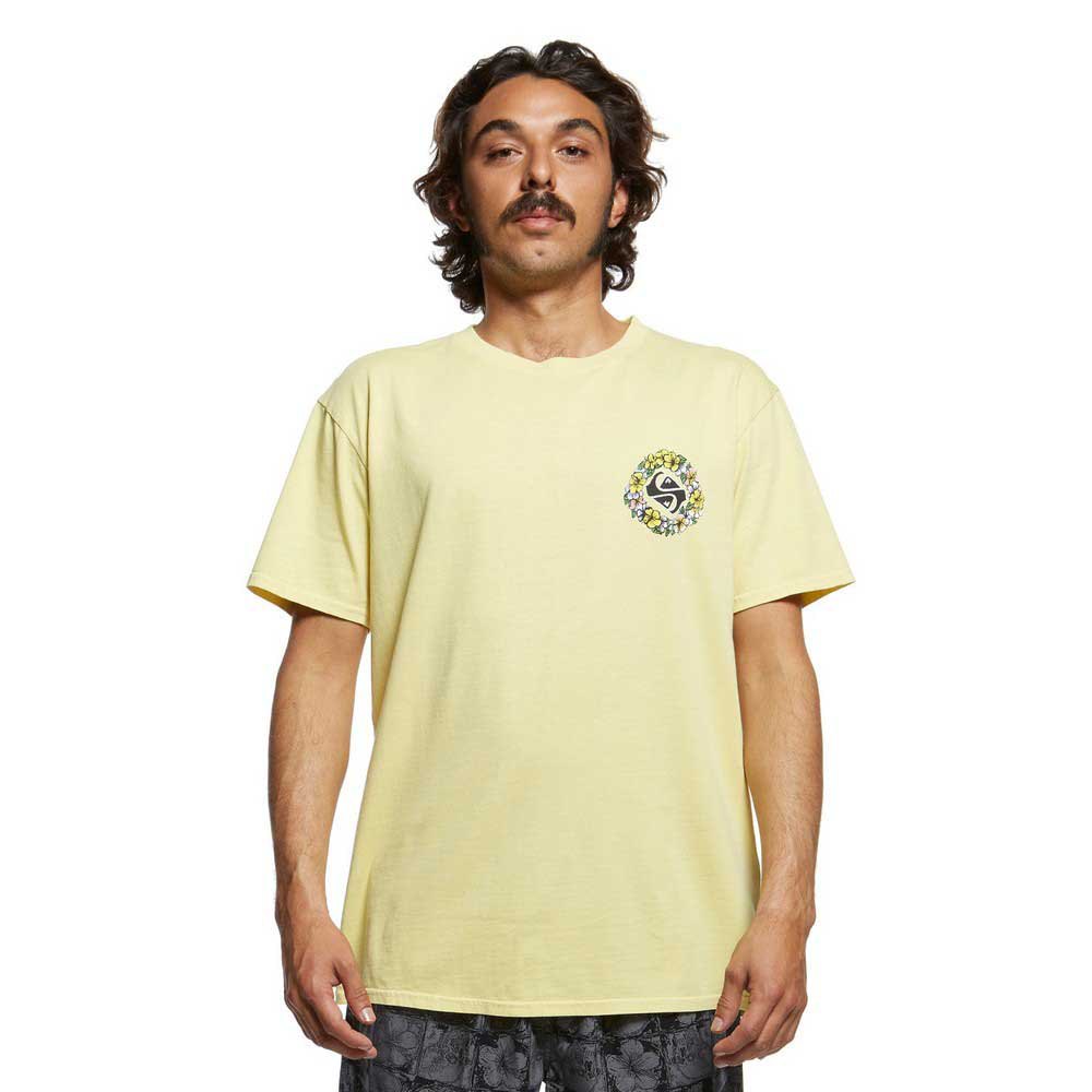 Foto 4 pulgar | Playera Quiksilver Amarilla para Hombre