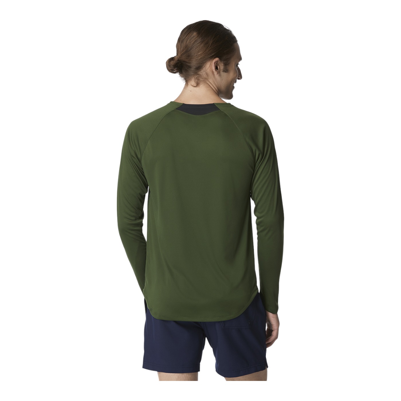 Foto 3 pulgar | Playera Speedo Swim Shirt 7748288-310 Verde para Hombre