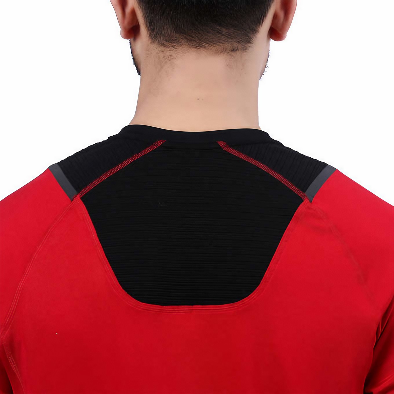 Foto 5 pulgar | Playera Spyder Active Manga Larga Rojo para Hombre