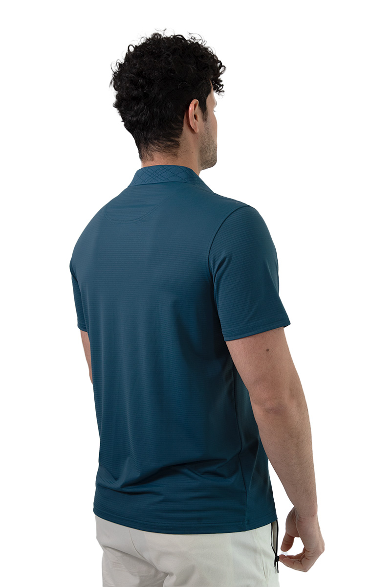 Foto 5 pulgar | Playera Regular Fit De Cuello Tipo Polo