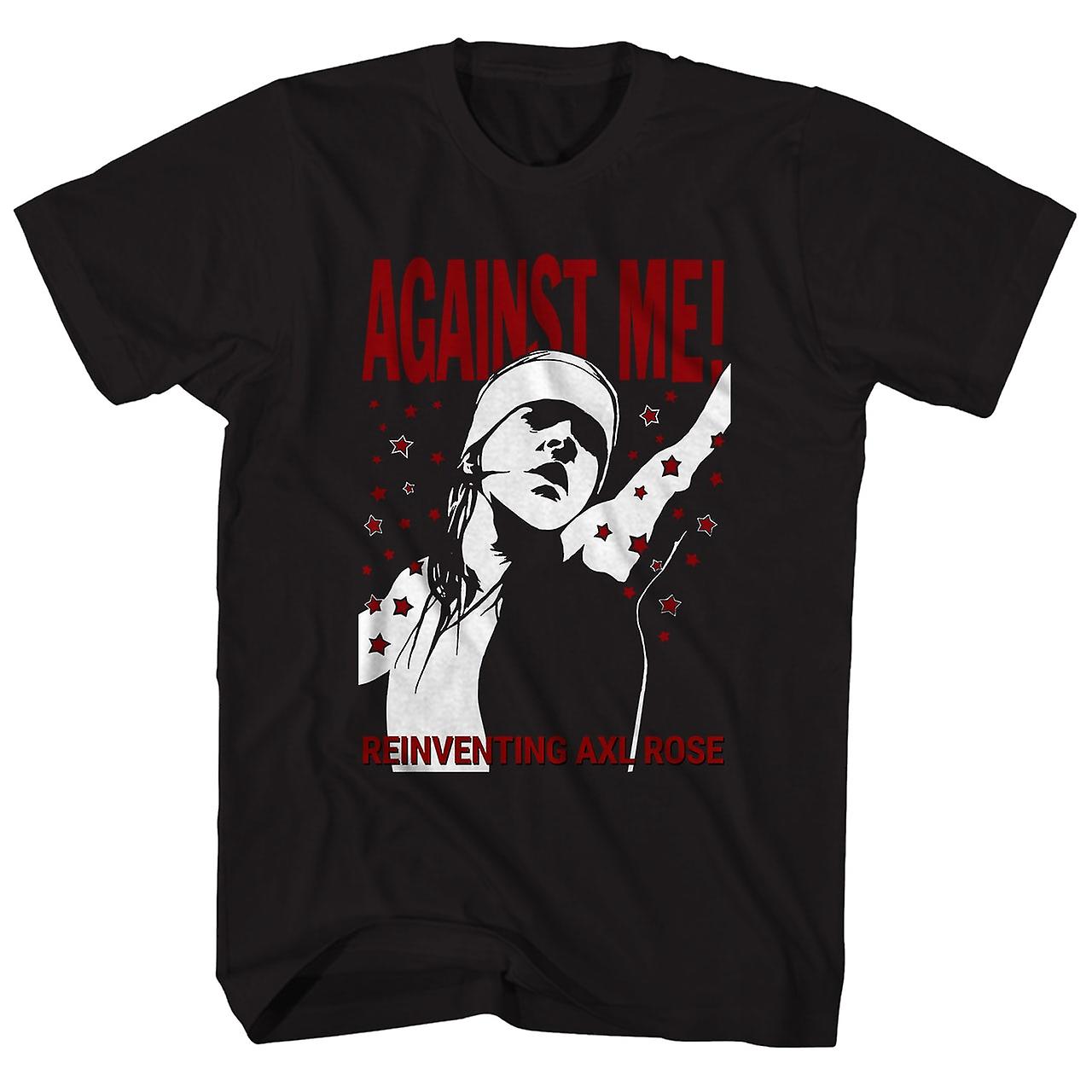 Foto 2 pulgar | Camiseta Rockinstone Against Me! Reinventando El Álbum A de Axl Rose - Venta Internacional