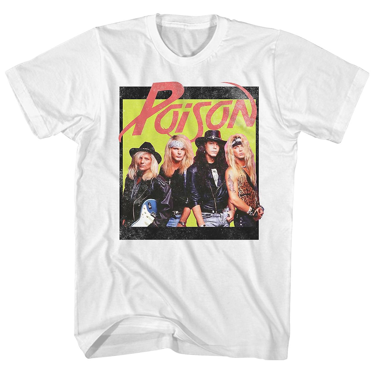 Foto 2 pulgar | Camiseta Rockinstone Poison Classic Band Photo - Venta Internacional