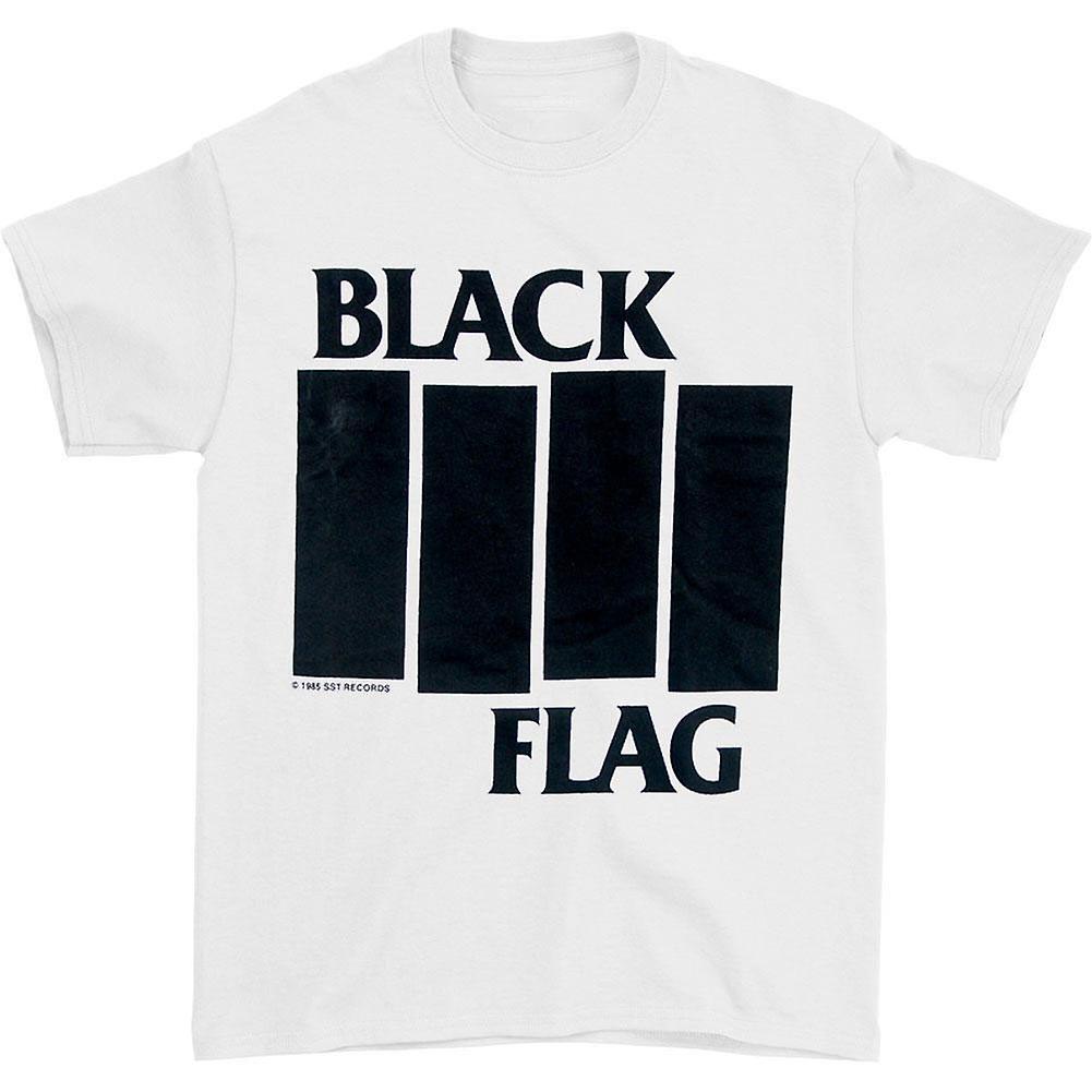 Foto 2 pulgar | Camiseta Rockinstone con Diseño de Bandera Negra con Barras y Logotipo 100% Algodón - Venta Internacional
