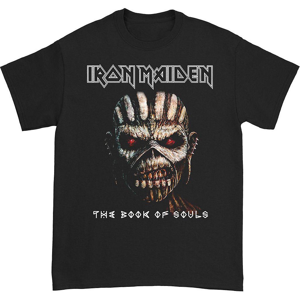 Camiseta Rockinstone con Estampado de El Libro de las Almas de Iron Maiden - Venta Internacional