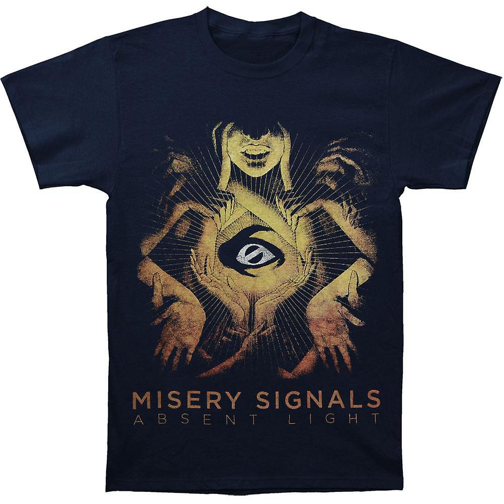 Foto 2 pulgar | Camiseta Rockinstone Misery Signals Absent Light para Hombre - Venta Internacional