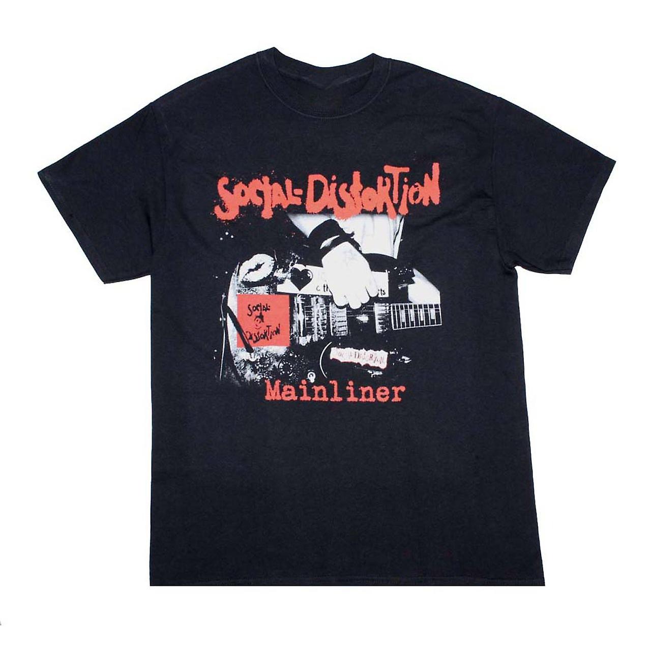 Foto 2 pulgar | Camiseta Social Distortion Mainliner Album para Hombre - Venta Internacional