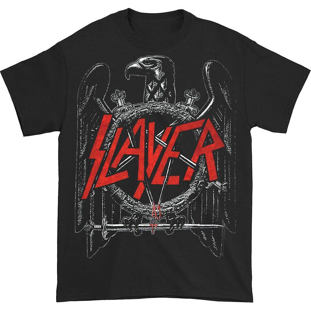 Foto 2 pulgar | Camiseta Rockinstone Slayer Black Eagle 100% Algodón - Venta Internacional
