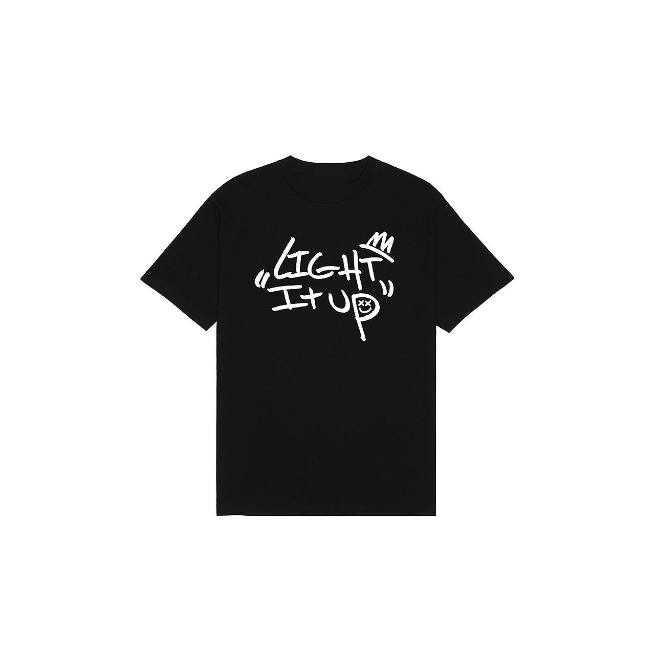 Foto 2 pulgar | Camiseta Rockinstone Marshmello Light It Up para Hombre - Venta Internacional