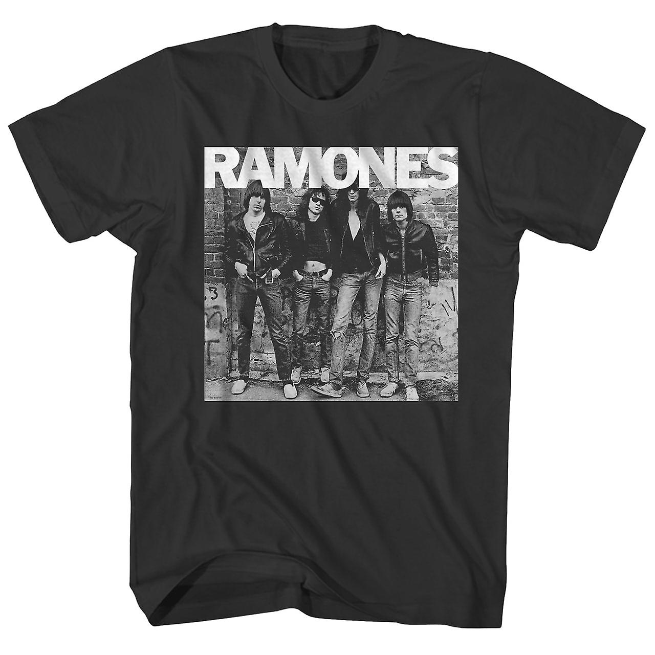 Camiseta con Diseño de Álbum Debut de Rockinstone Ramones para Hombre - Venta Internacional