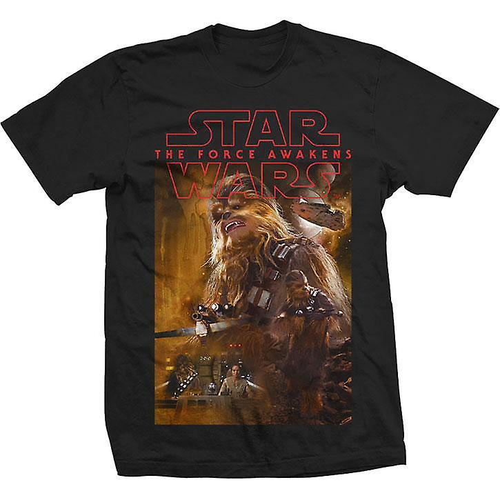 Foto 2 pulgar | Camiseta Rockinstone Star Wars Chewbacca Composition - Venta Internacional