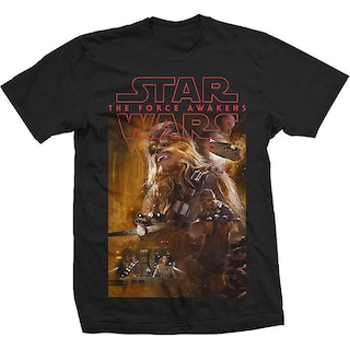 Foto 1 | Camiseta Rockinstone Star Wars Chewbacca Composition - Venta Internacional