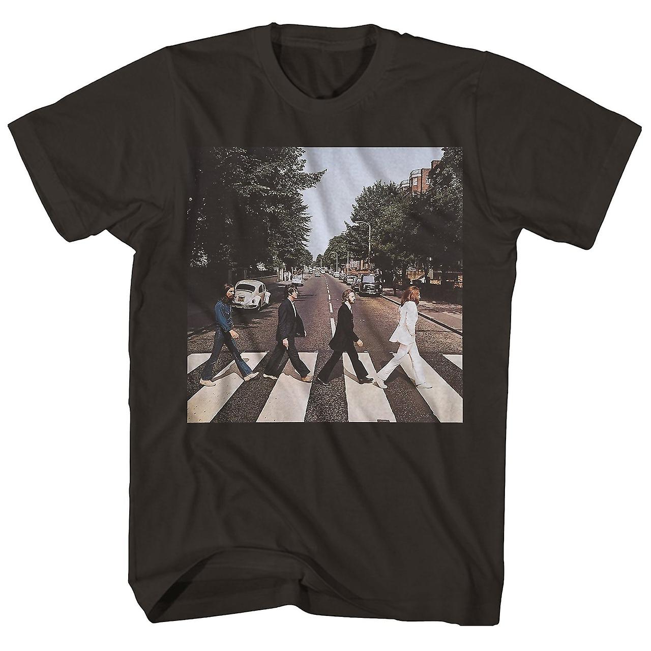 Foto 2 pulgar | Camiseta Rockinstone Portada del Álbum Abbey Road De The Beatles - Venta Internacional