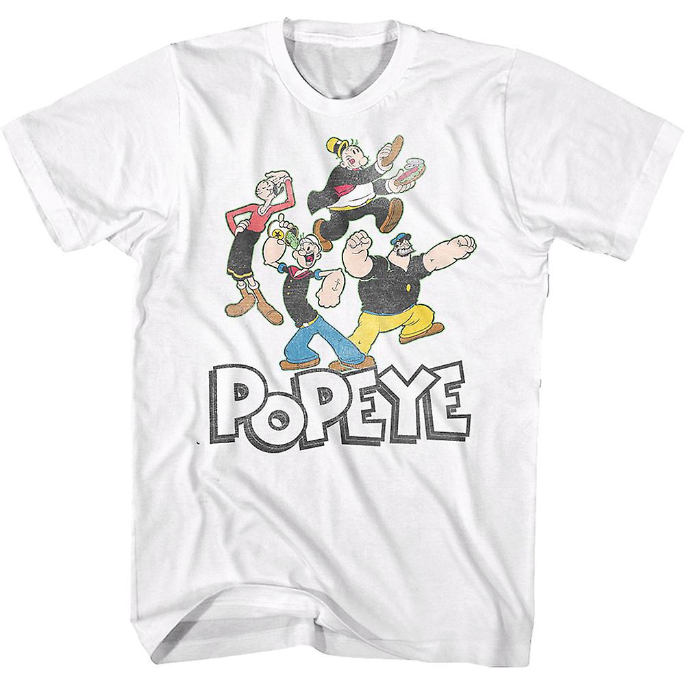 Foto 2 pulgar | Camiseta Rockinstone Characters Popeye 100% Algodón - Venta Internacional