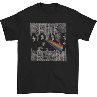Foto 1 | Camiseta Rockinstone Pink Floyd Threadpixel para Hombre - Venta Internacional