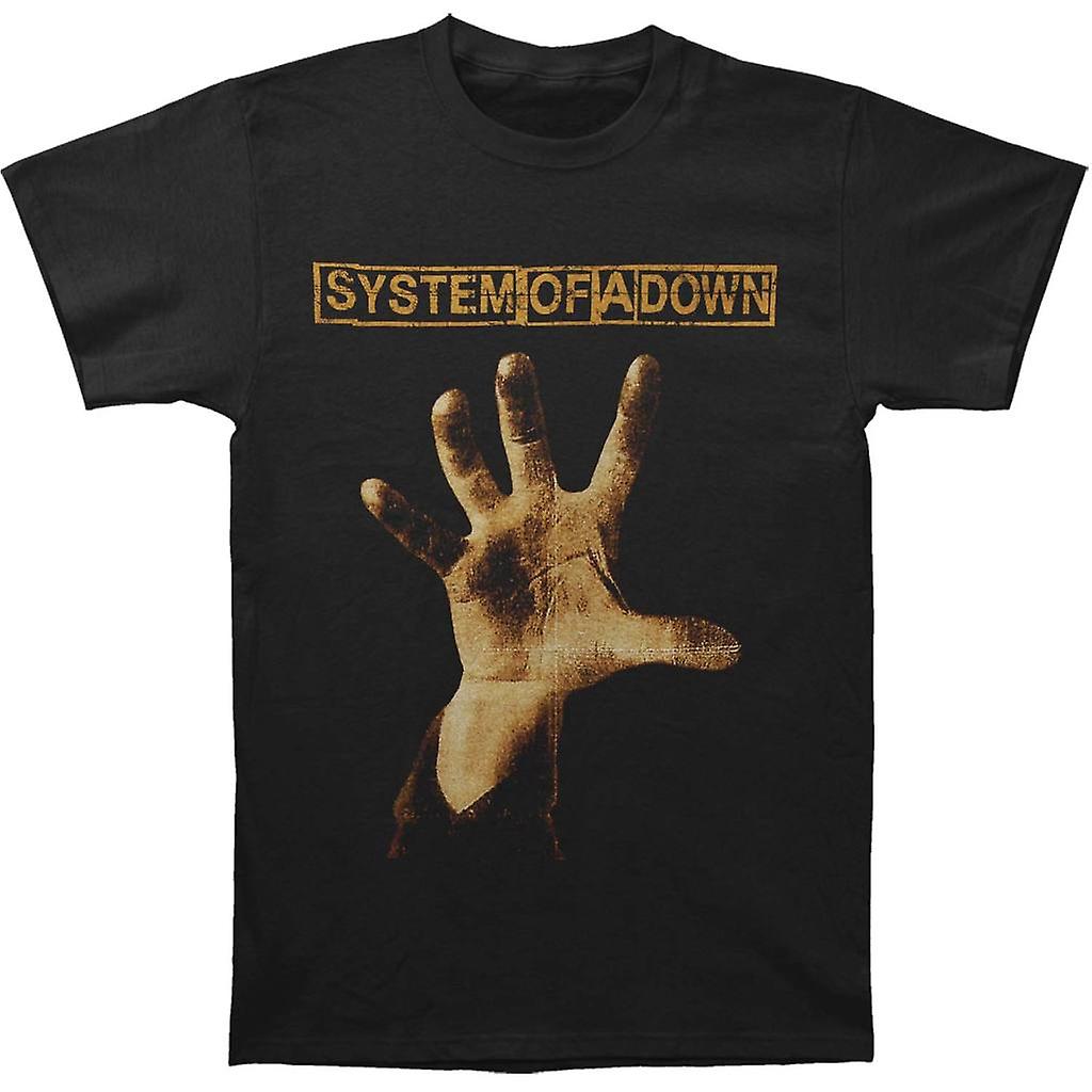 Foto 2 pulgar | Camiseta Rockinstone System Of A Down Hand 100% Algodón - Venta Internacional