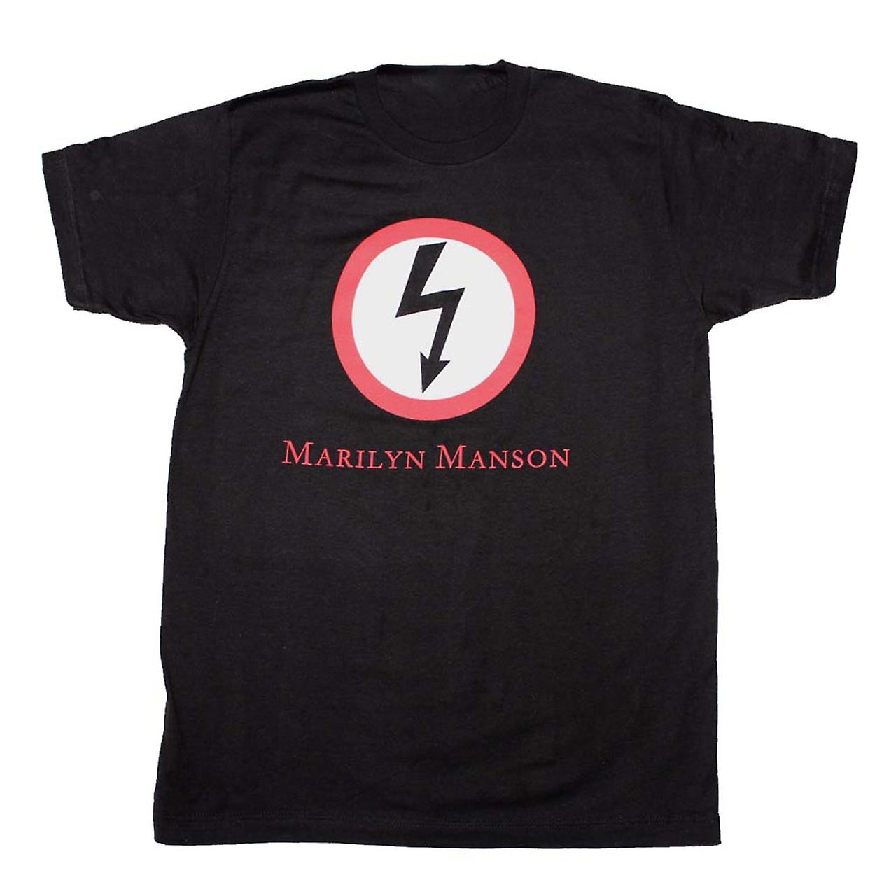 Foto 2 pulgar | Camiseta Rockinstone Marilyn Manson Classic Bolt para Hombre - Venta Internacional