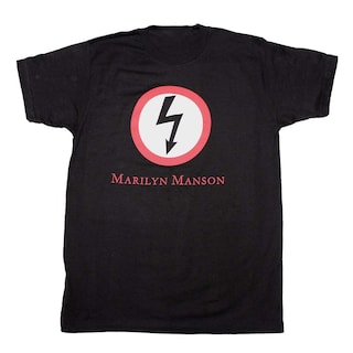 Foto 1 | Camiseta Rockinstone Marilyn Manson Classic Bolt para Hombre - Venta Internacional