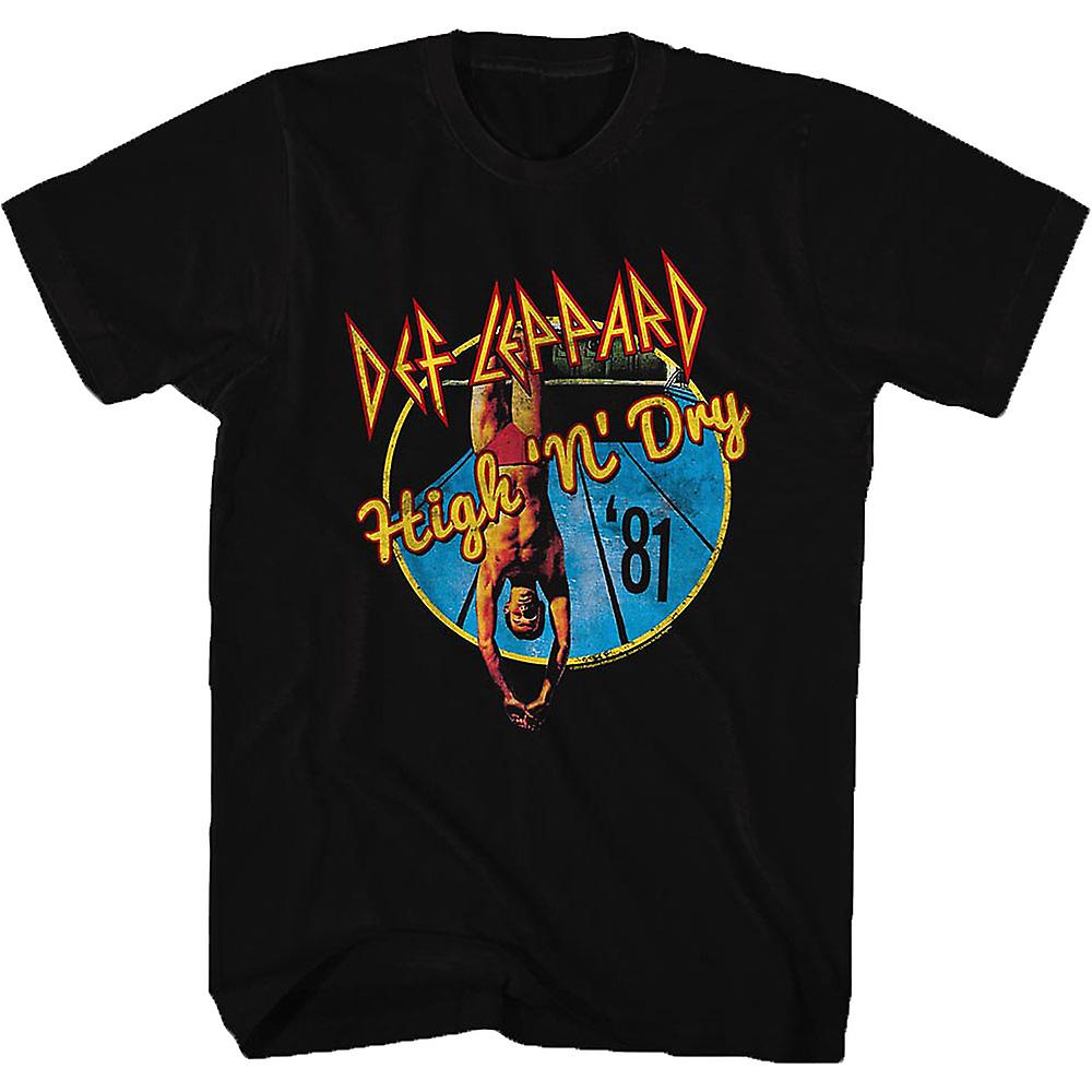 Foto 2 pulgar | Camiseta Rockinstone High N Dry Def Leppard 180 G/m², 100% Algodón - Venta Internacional.