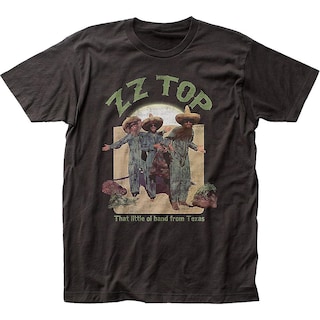 Foto 1 | Camiseta Rockinstone Zz Top Band De Texas, 100% Algodón - Venta Internacional.