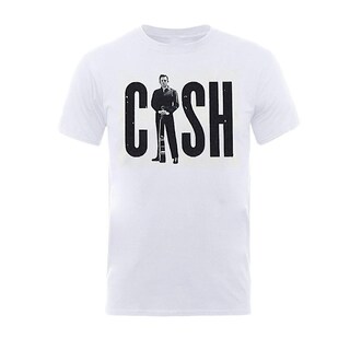 Foto 1 | Camiseta Rockinstone Johnny Cash Standing Cash Para Hombre - Venta Internacional.