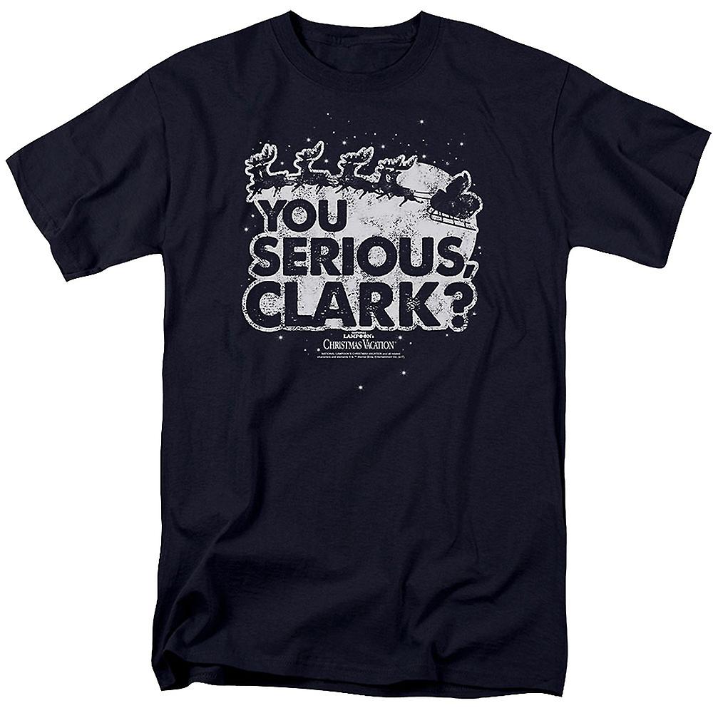 Foto 2 pulgar | Camiseta Rockinstone You Serious Clark Christmas Vacation - Venta Internacional.