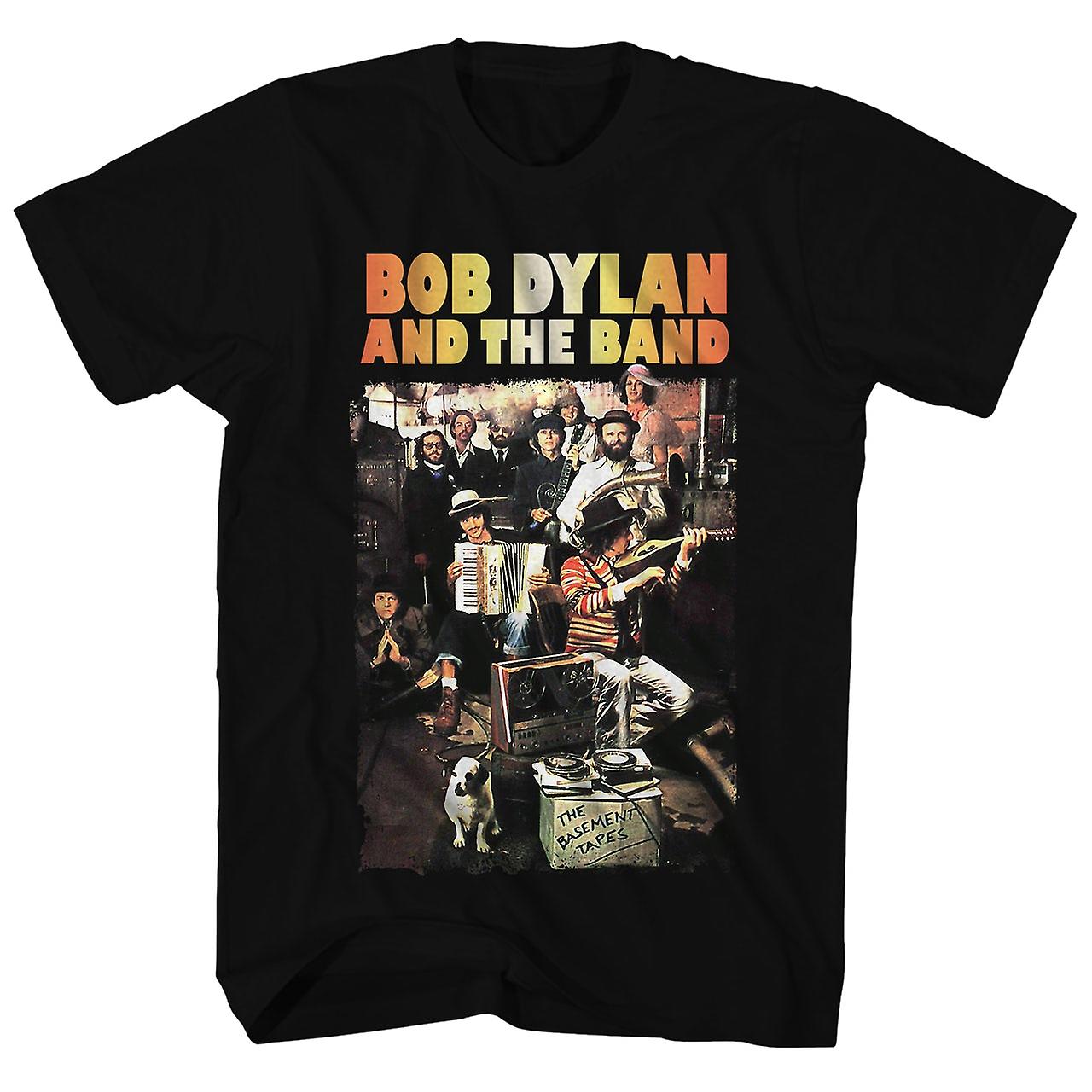 Foto 2 pulgar | Camiseta Rockinstone Bob Dylan The Basement Tapes Album Art - Venta Internacional.