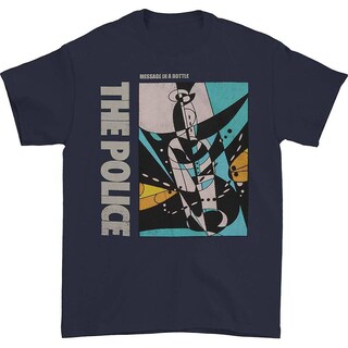 Foto 1 | Camiseta Police Message In A Bottle Rockinstone para Hombre - Venta Internacional