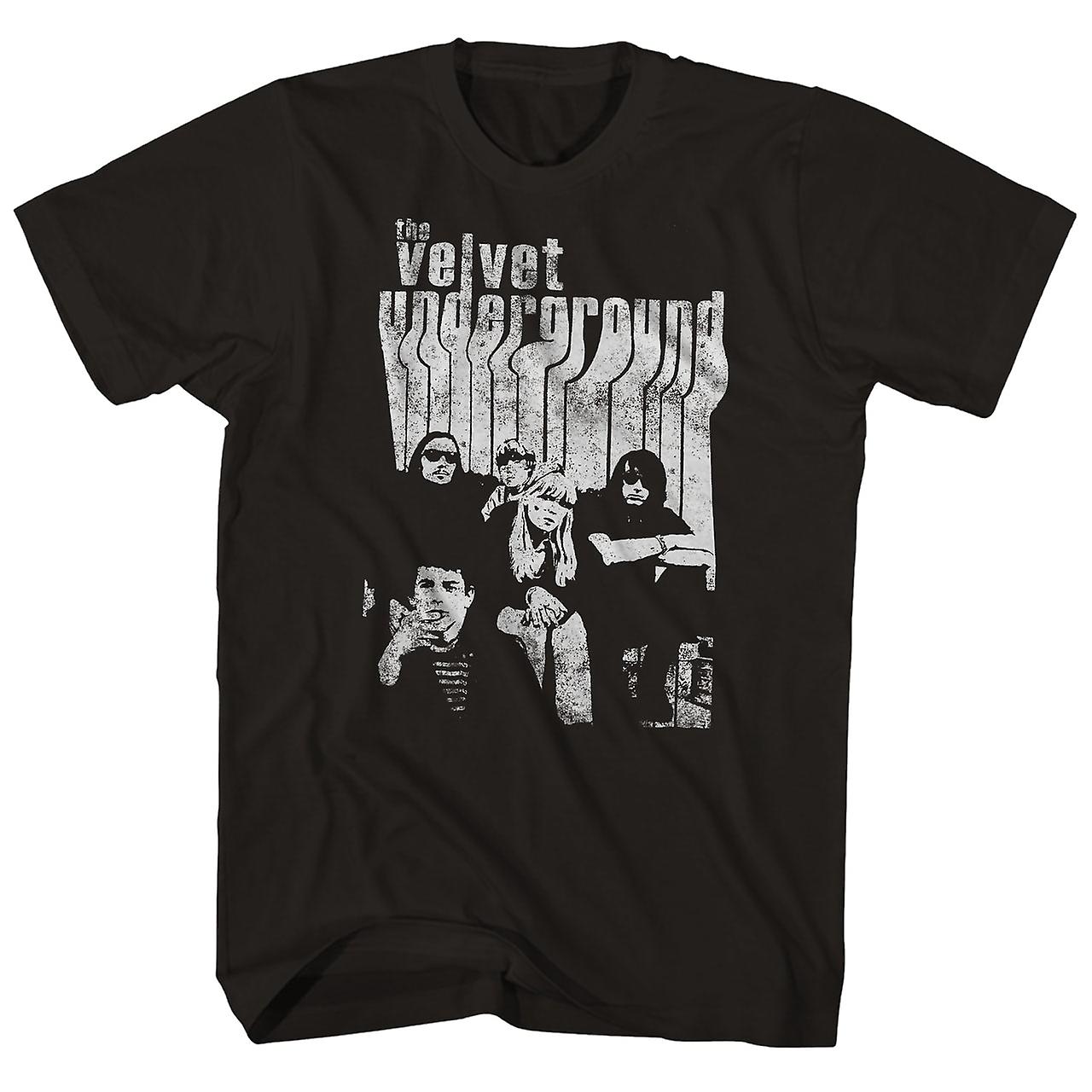 Foto 2 pulgar | Camiseta Rockinstone The Velvet Underground Band Con Foto Grupal - Venta Internacional.