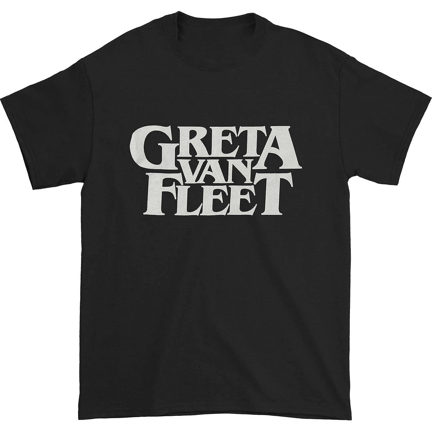 Foto 2 pulgar | Camiseta Rockinstone Con El Logotipo De Greta Van Fleet 100% Algodón - Venta Internacional.