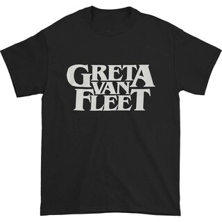 Foto 1 | Camiseta Rockinstone Con El Logotipo De Greta Van Fleet 100% Algodón - Venta Internacional.