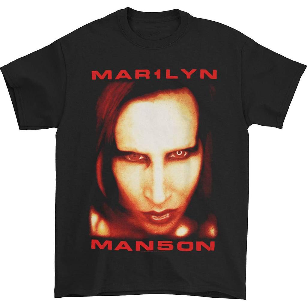 Foto 2 pulgar | Camiseta Rockinstone Marilyn Manson Jumbo Face Satan - Venta Internacional.