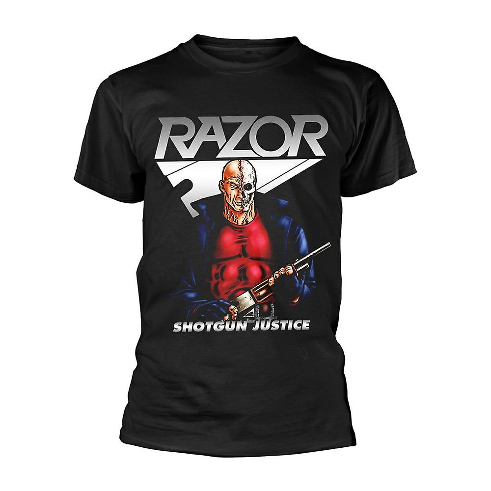 Foto 2 pulgar | Camiseta Rockinstone Razor Shotgun Justice Para Hombre - Venta Internacional.