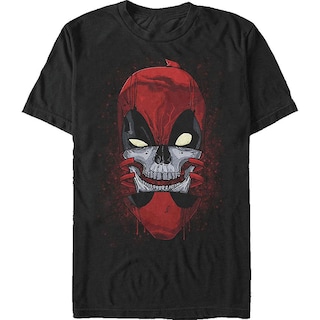 Foto 1 | Camiseta Rockinstone Chopped Deadpool 100% Algodón - Venta Internacional.