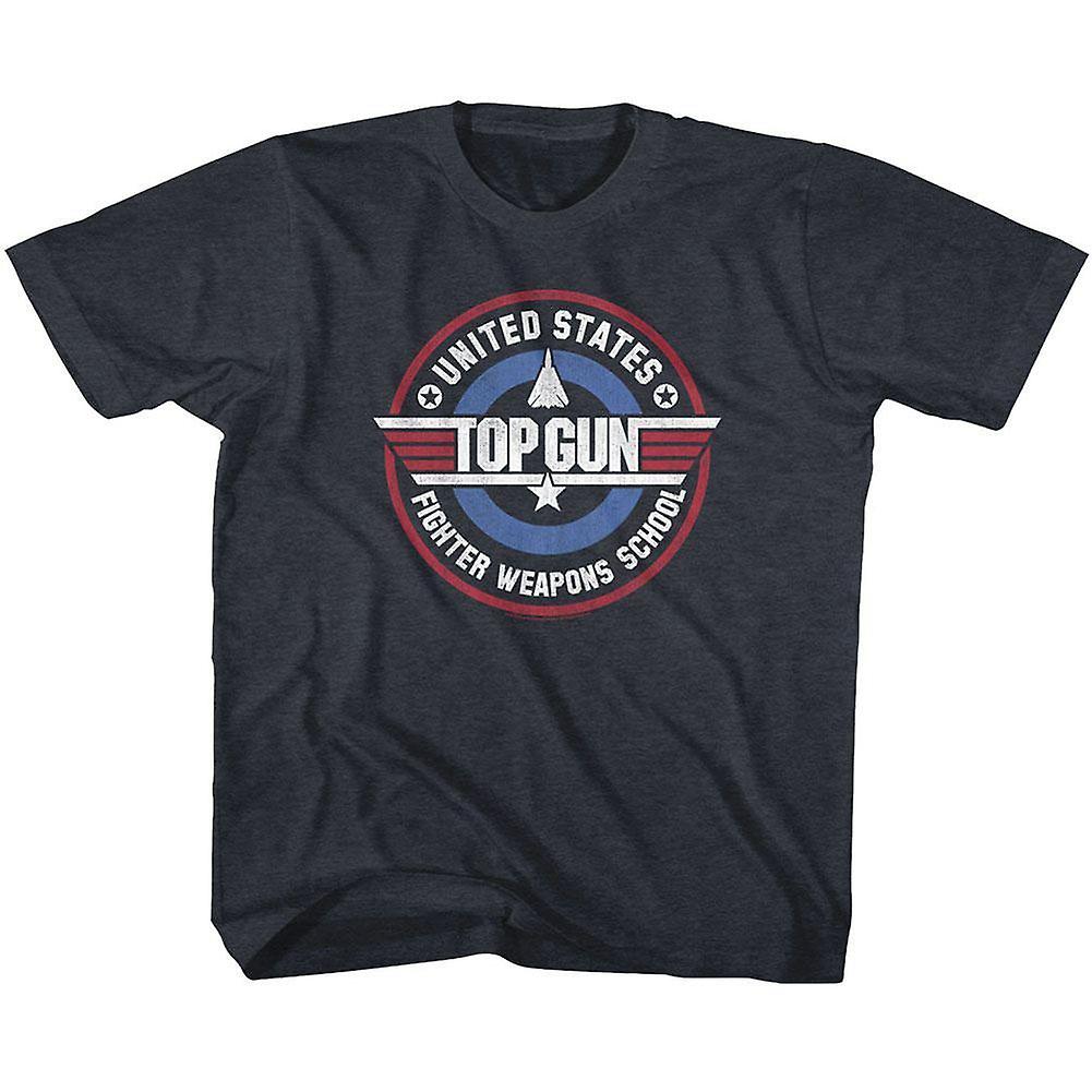 Camiseta Rockinstone Top Gun Weapons School Para Jóvenes - Venta Internacional.