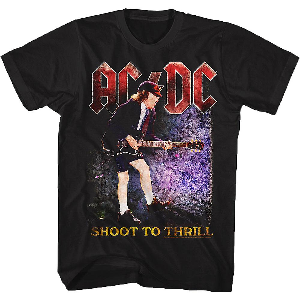 Foto 2 pulgar | Camiseta Rockinstone Shoot To Thrill Acdc 100% Algodón - Venta Internacional.