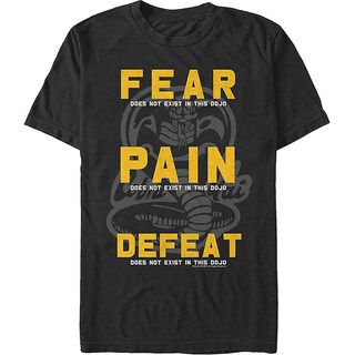 Foto 1 | Camiseta Rockinstone Fear Pain Defeat Do Not Exist In This Do - Venta Internacional.