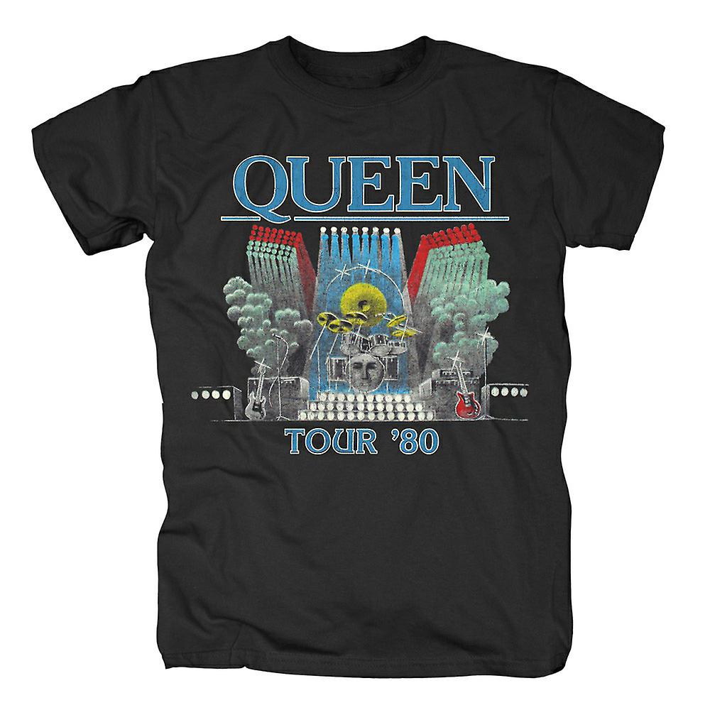 Foto 2 pulgar | Camiseta Rockinstone Queen Tour 80 Para Mujer - Venta Internacional.