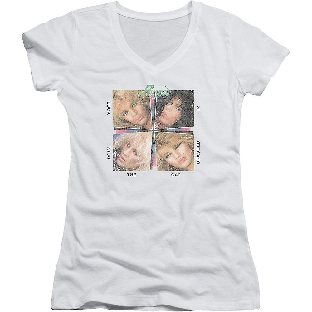 Foto 1 | Camisa Rockinstone Junior Look What The Cat Draged Con Cuello En V - Venta Internacional.