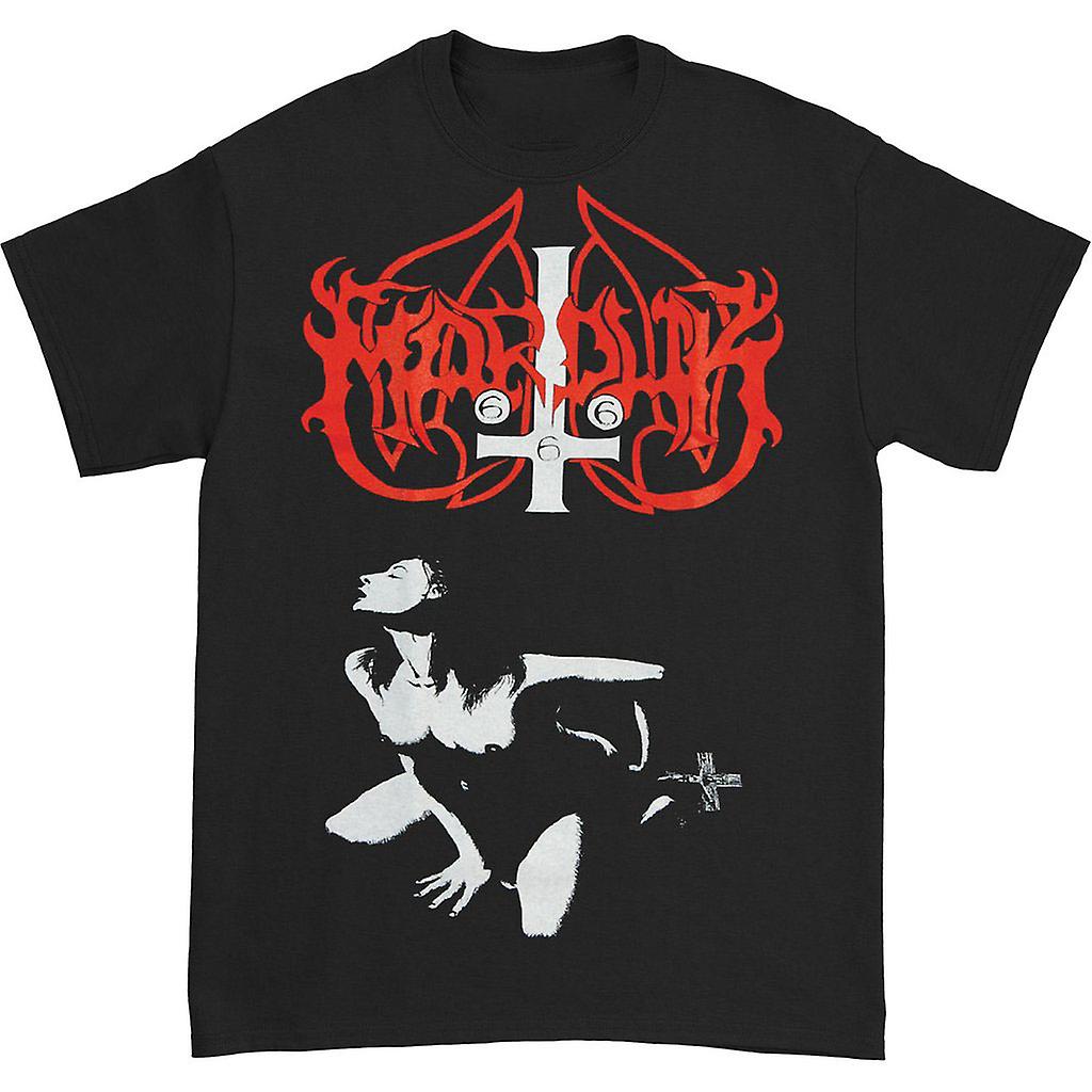 Foto 2 pulgar | Camiseta Rockinstone Marduk Fuck Me Jesus 100% Algodón - Venta Internacional.