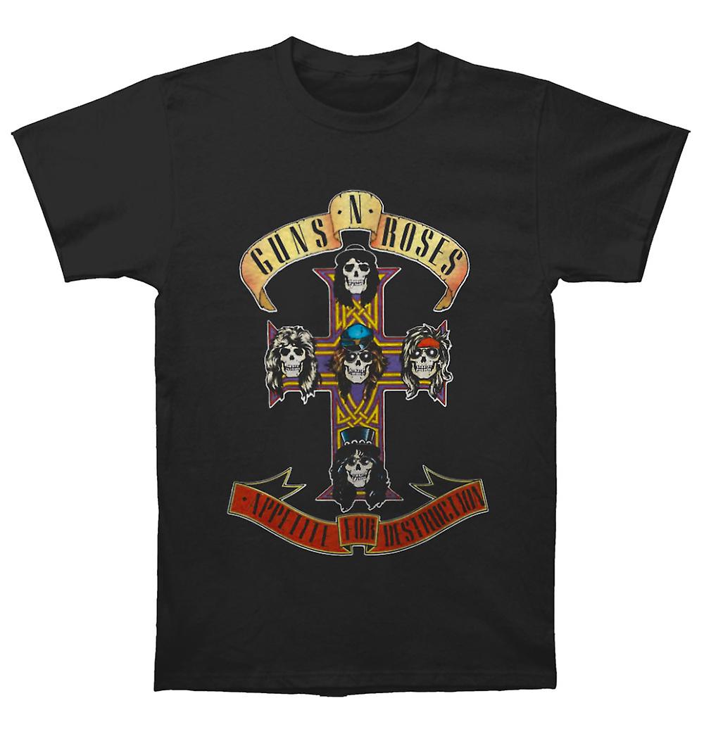 Foto 2 pulgar | Camiseta Rockinstone Guns N Roses Appetite For Destruction - Venta Internacional.