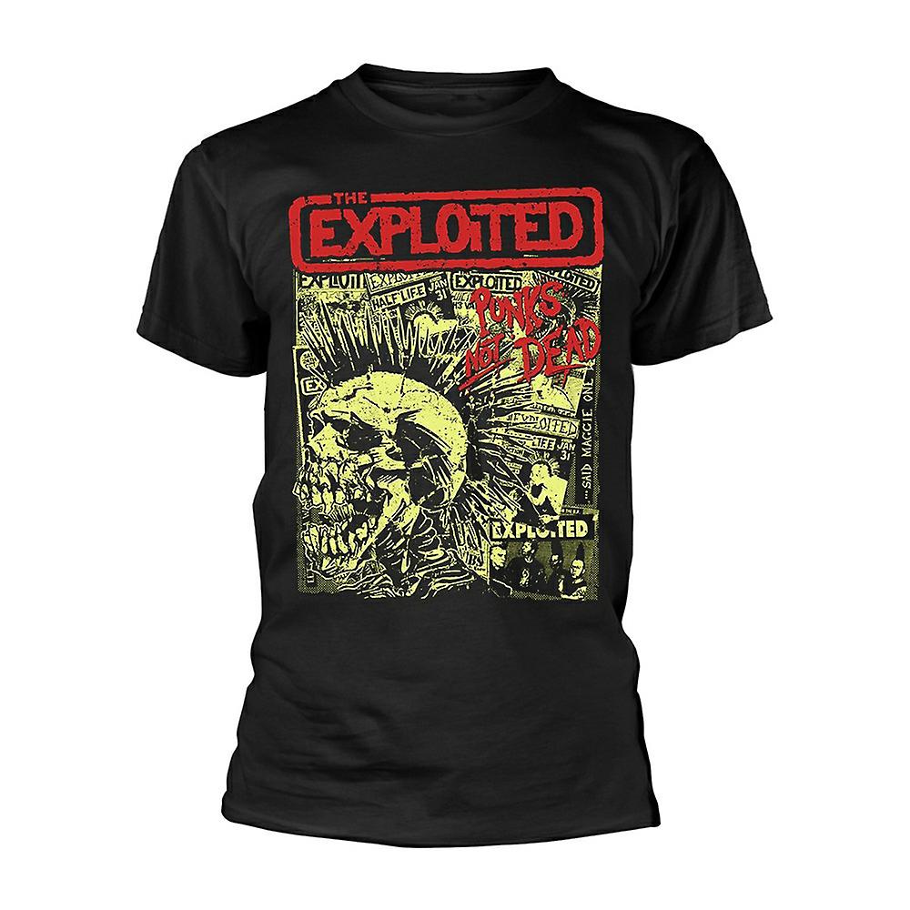 Foto 2 pulgar | Camiseta Rockinstone The Exploited Punks Not Dead 180 G/m² - Venta Internacional.